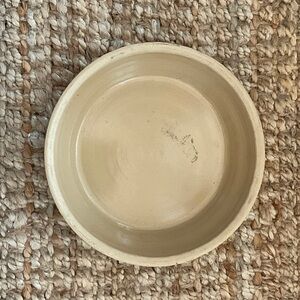 Reproduction Yellow ware Pie plate
